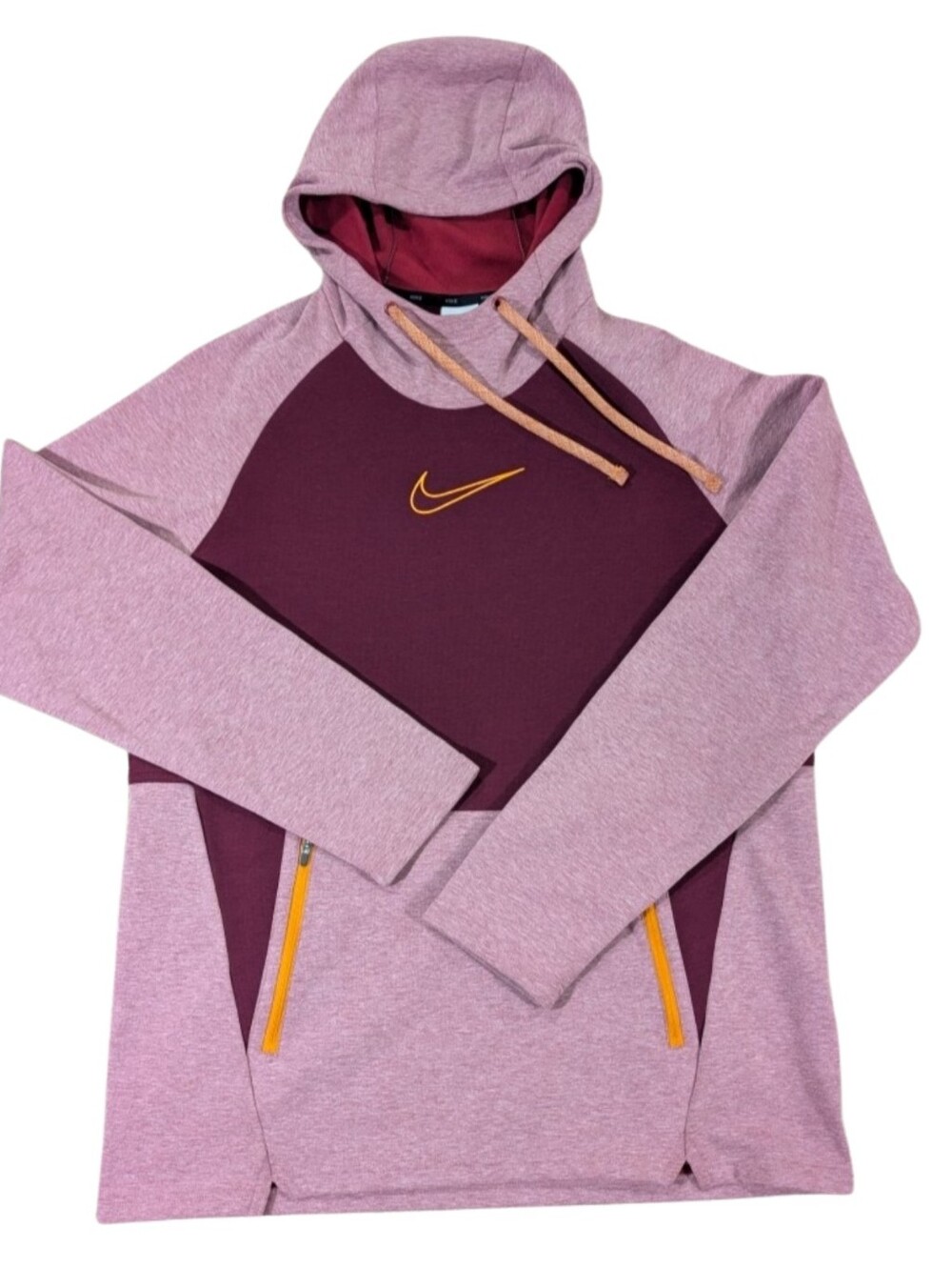 Nike Therma-FIT Colorblock Pullover Hoodie Mens Large